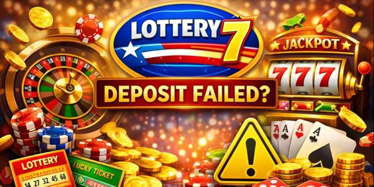 Lottery 7 Deposit Failed