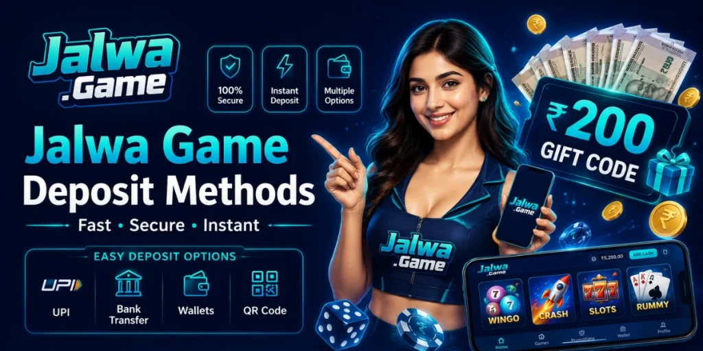 Jalwa Game Deposit Methods